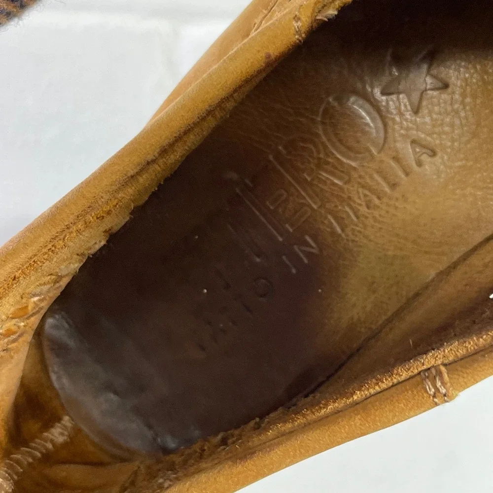 BUTTERO Men's Brown‎ Woven Brown Leather Huarache Dress Shoes Size 43 EU/10 US